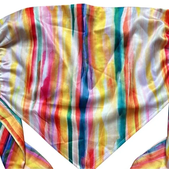 Dynamite Multicolor Striped Top - Picture 2 of 4